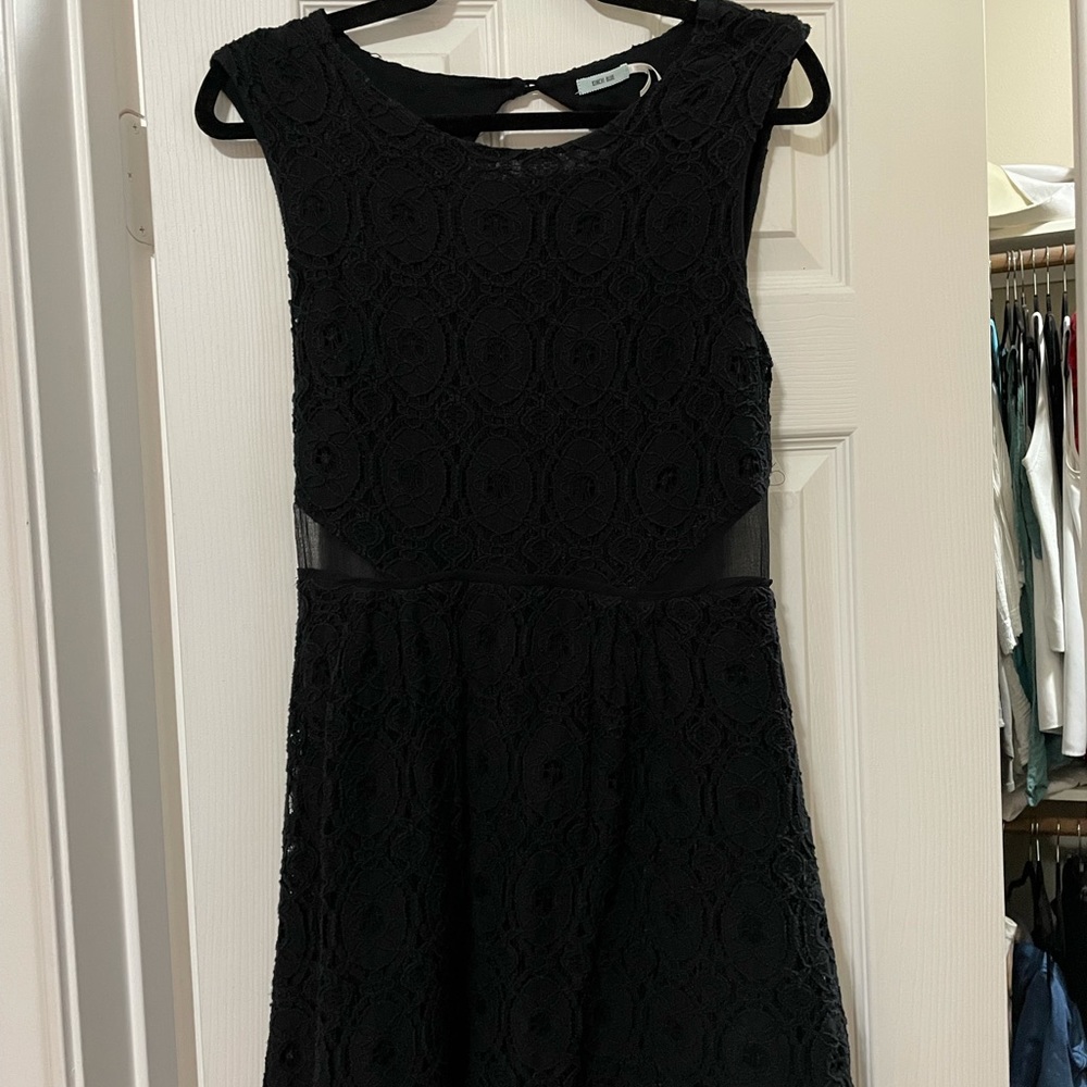 Urban Outfitters black mini dress